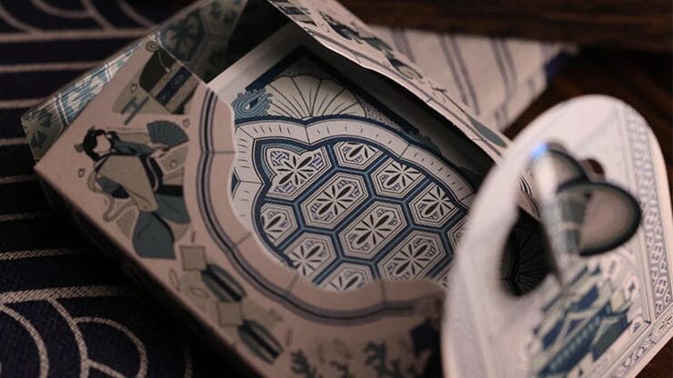 Urashima Tarou (Blue) Origami Playing Cards