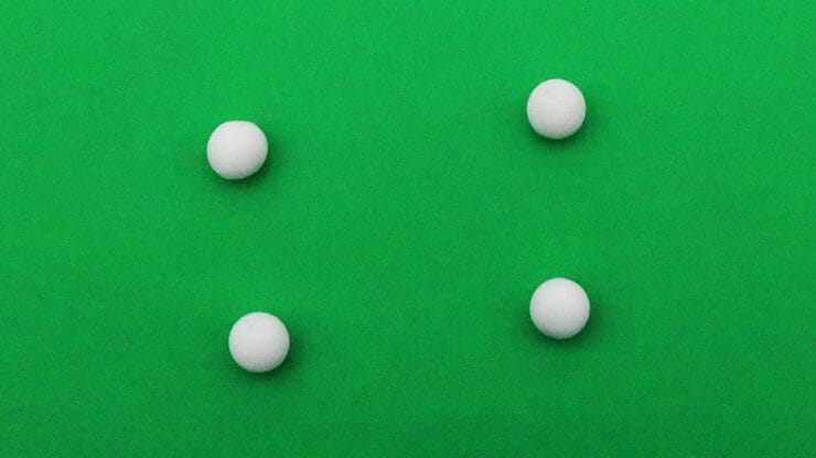 Magnetic Pea Set (White)