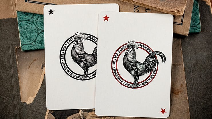 Gilded No.13 Table Players Vol.39 Playing Cards by Kings Wild Project