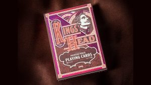 Kings Head (Purple and Rose) Playing Cards by Joker and the Thief