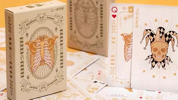Medical Poker (White) Playing Cards