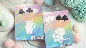 Kitten Diary - Colorful Edition Playing Cards by ACPC