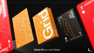 Grid Series Six- Typographic Playing Cards
