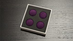 Shining Crochet Balls (Dark Purple) by JT Magic
