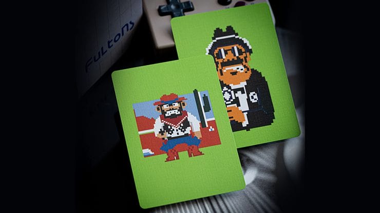 FULTON's Arcade Gameboy Edition Playing Cards
