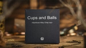 Aluminum Alloy Cups and Balls Matching Chop Cup by TCC Magic