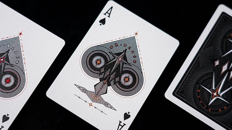 Mr. Black V1 (Black) Playing Cards - Image 3