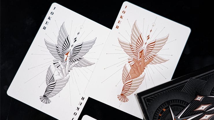 Mr. Black V1 (Black) Playing Cards - Image 5