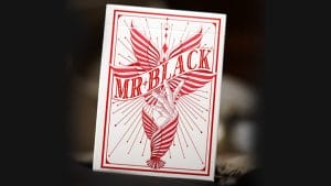 Mr. Black V2 (Red) Playing Cards