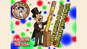 Appearing number two pencil- 8 Foot by Big Guys Magic