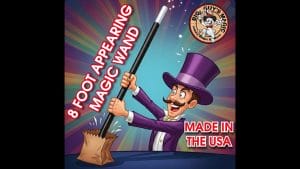 The Appearing 8-Foot Wand By Big Guys Magic