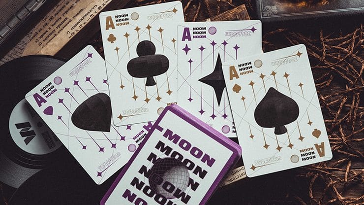 Moon (White) Playing Cards - Image 2