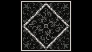 Devil's Bandana V.3 - Precious Stones Collection by Lee Alex (Black Pearl)
