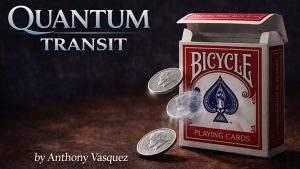 Quantum Transit (Red) by Anthony Vasquez