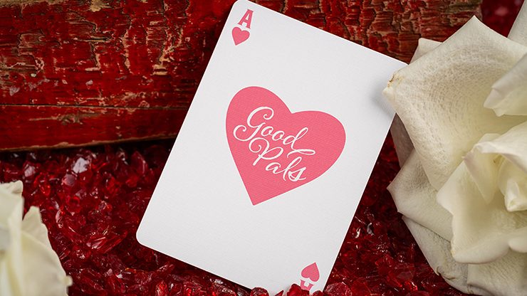 Good Pals Valentine's Pink Playing Cards - Image 4
