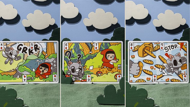 Bicycle Paper Royals Red Riding Hood Playing Cards by RunIt Decks - Image 5
