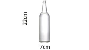 Self Exploding Transparent Beer Bottle (Small) by Wance