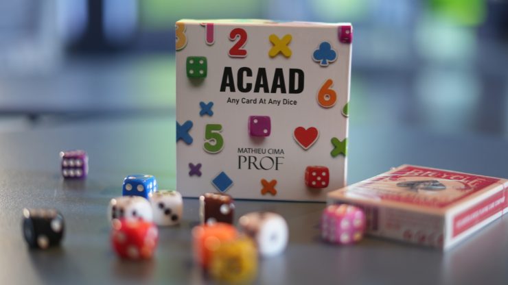 ACAAD - Any Card at Any Dice by Mathieu Cima (Red) - Image 2