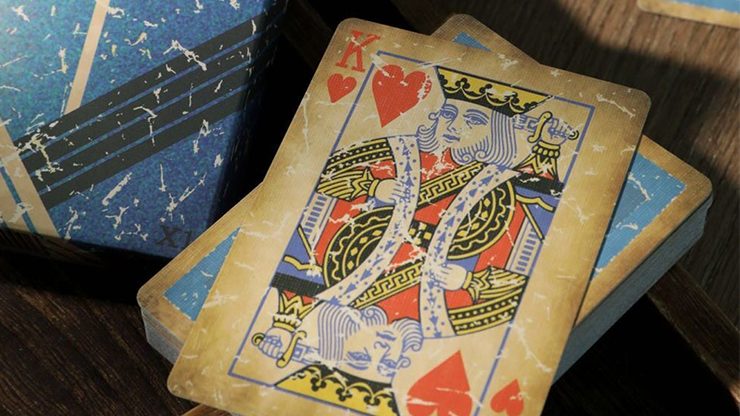X1 Retro Blue Playing Cards - Image 3