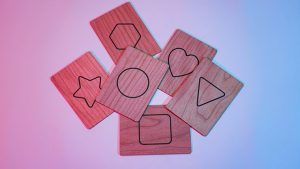 ISYC RFID Wooden Symbol Slates(6 cards) by T-Tech