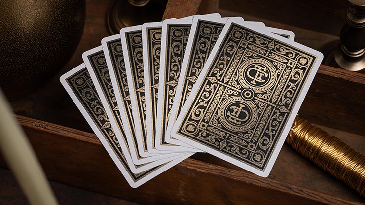 TCI Clubhouse (Black) Playing Cards - Image 3