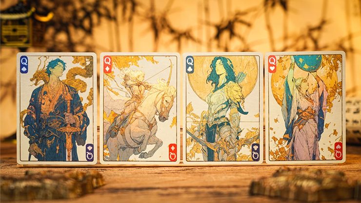 Ancient Relics Gem Playing Card by 52 Muse (Pink) - Image 4