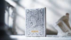 Alabaster Athena Luxury Playing Cards by TCC Fashion