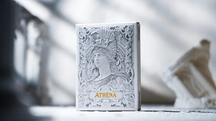 Alabaster Athena Luxury Playing Cards by TCC Fashion