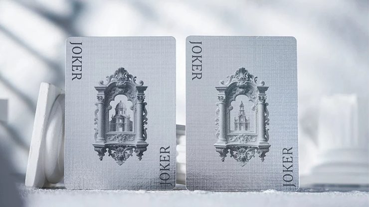 Alabaster David Luxury Playing Cards by TCC Fashion - Image 2