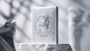 Alabaster David Luxury Playing Cards by TCC Fashion